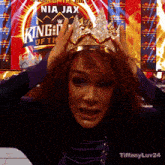 Nia Jax Queen Of The Ring GIF - Nia Jax Queen Of The Ring Qotr GIFs