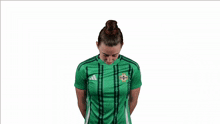 Pointing At You Rebecca Mckenna GIF - Pointing At You Rebecca Mckenna Northern Ireland GIFs