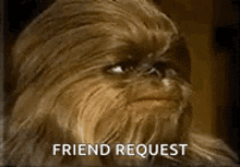 Wookiee Embarrassed GIF - Wookiee Embarrassed Surprised GIFs