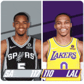 San Antonio Spurs (117) Vs. Los Angeles Lakers (110) Post Game GIF - Nba Basketball Nba 2021 GIFs