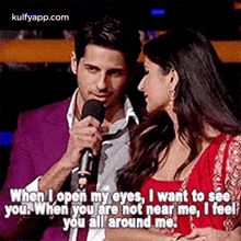 When I Open My Eyes, I Want To Seeyour When Youjare Not Near Me, I Feelyou äll'Around Me..Gif GIF