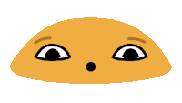 a cartoon smiley face with a pink tongue
