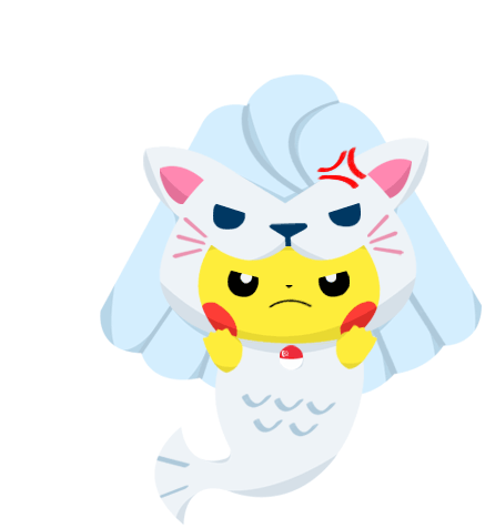 Pikachu Merli Sticker - Pikachu Merli Merlion Stickers