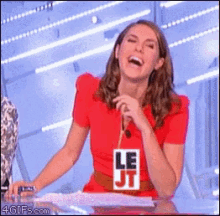 Laugh Then Be Serious GIF - Lejt Laughing Serious GIFs