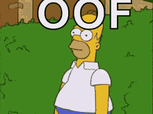 Oof The Simpsons GIF - Oof The Simpsons Homer Simpson GIFs