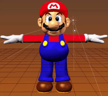 Mario Bros Mario GIF - Mario Bros Mario N64 GIFs