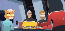 Oh S Shes Serious Captain Freeman GIF - Oh S Shes Serious Captain Freeman Lieutenant Shaxs GIFs