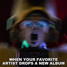 When Your Favorite Artist Drops A New Album Bumblebee GIF