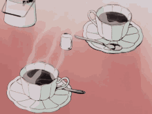 Anime Coffee Cup GIF - Anime Coffee Cup Coffee GIFs