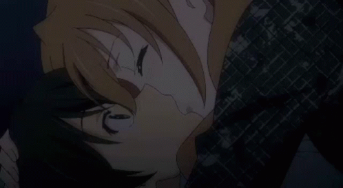 Anime Kiss On Bed GIFs | Tenor