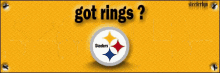 Steelers Pittsburgh GIF - Steelers Pittsburgh Rings GIFs