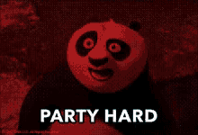 Party Hard GIF - Party Hard Kung Fu Panda GIFs