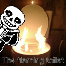 Flaming Toilet GIF - Flaming Toilet Fire GIFs