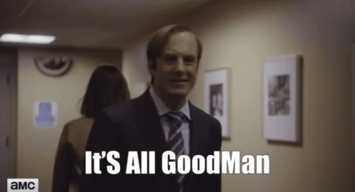 Saul Goodman. Its all Goodman. Its all good man. Гифка Saul Goodman.