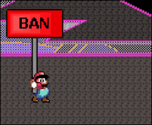 Ban Super Mario GIF - Ban Super Mario Pixel Art GIFs