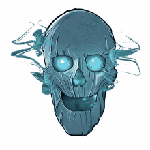 spooky skull