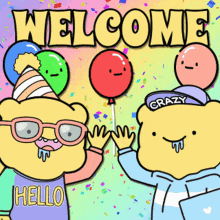Crazy Bears Welcome GIF - Crazy Bears Welcome Family GIFs
