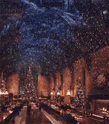 Harry Potter Dining Hall GIF - Harry Potter Dining Hall GIFs