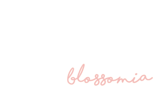 Blossomia Text Sticker - Blossomia Text Pink Text Stickers