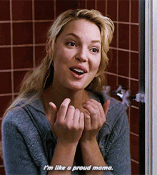 Greys Anatomy Izzie Stevens GIF - Greys Anatomy Izzie Stevens Im Like A Proud Mama GIFs