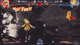 a screenshot of a video game with the words hellfire on the screen