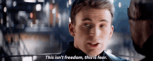 Captain America This Isnt GIF - Captain America This Isnt Freedom GIFs