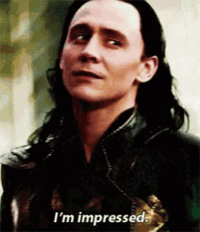 Loki I Am Impressed GIF - Loki I Am Impressed Happy GIFs