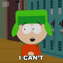 I Cant Kyle Broflovski GIF - I Cant Kyle Broflovski South Park GIFs