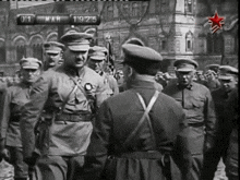 a black and white photo of soldiers with the date march 19 1915 on the top