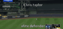 Chris Taylor Dodgers GIF - Chris Taylor Dodgers Elite Defender GIFs