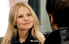 Once Upon A Time Emma Swan GIF - Once Upon A Time Emma Swan We Won GIFs