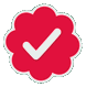 Verfied_red Sticker - Verfied_red Stickers