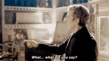 Peter Capaldi Doctor Who GIF - Peter Capaldi Doctor Who What GIFs