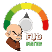 Fudfriday Fudfridaymeter Sticker - Fudfriday Fudfridaymeter Fudfridaymeteryellow Stickers