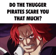 Thugger Pirates Craztic GIF - Thugger Pirates Craztic Shanks GIFs