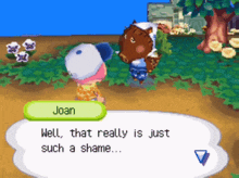 Acww Joan GIF - Acww Joan Animal Crossing Ds GIFs
