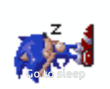 Sonic Sleep GIF - Sonic Sleep Nap GIFs