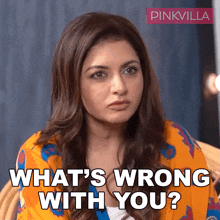 What'S Wrong With You Bhagyashree GIF - What'S Wrong With You Bhagyashree Pinkvilla GIFs