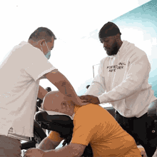 Giving Massage Jidon Adams GIF