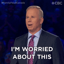 I'M Worried About This Gerry Dee GIF - I'M Worried About This Gerry Dee Family Feud Canada GIFs