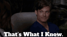 Greys Anatomy Atticus Lincoln GIF - Greys Anatomy Atticus Lincoln Thats What I Know GIFs