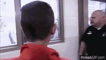 Scared Punch GIF - Scared Punch Funny GIFs