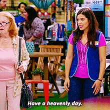Superstore Amy Sosa GIF - Superstore Amy Sosa Have A Heavenly Day GIFs