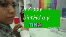 Happy Birthday Tina GIF - Happy Birthday Tina GIFs