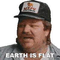 Earth Is Flat Matty Matheson Sticker - Earth Is Flat Matty Matheson Cookin' Somethin' Stickers