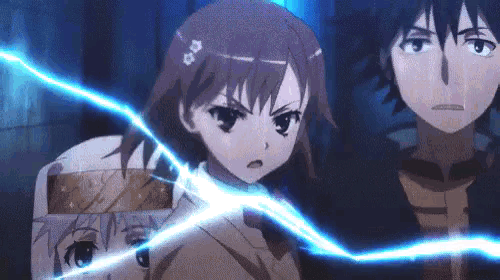 御坂美琴　mikoto Misaka とある科学の超電磁砲s GIF - Mikoto Misaka Scientific Railgun -  Discover & Share GIFs