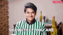 Definitely You Are Nayandeep Rakshit GIF - Definitely You Are Nayandeep Rakshit Pinkvilla GIFs