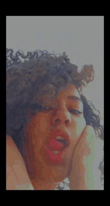 Tongue Out Selfie GIF - Tongue Out Selfie Eye Roll GIFs