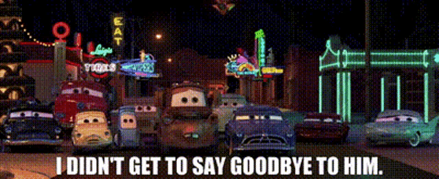 Cars Tow Mater GIF Cars Tow Mater I Didnt Get To Say Goodbye To Him Discover Share GIFs