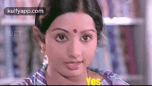 Yes.Gif GIF - Yes Sridevi Accepting GIFs